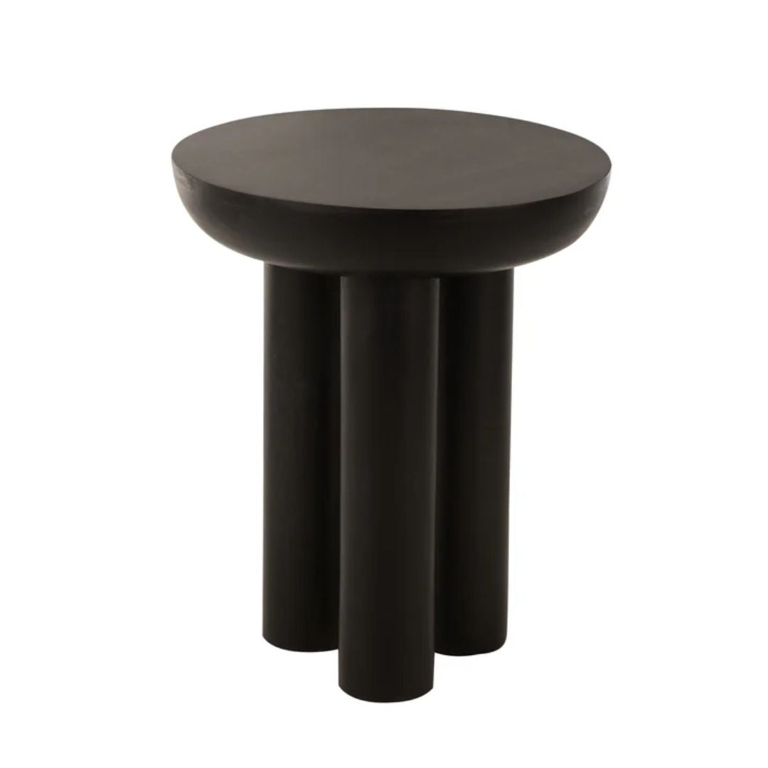 Bijzettafel Trio Mangohout Zwart