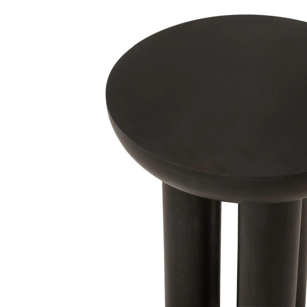 Bijzettafel Trio Mangohout Zwart