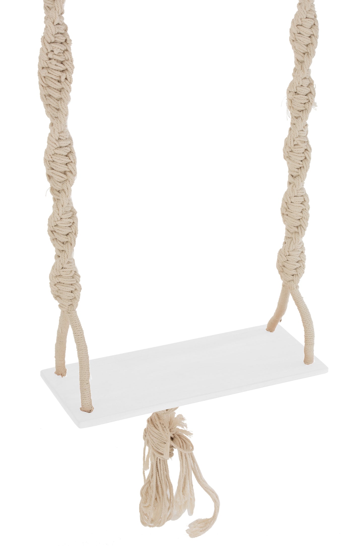 Schommelset Boho Katoen/Hout Beige