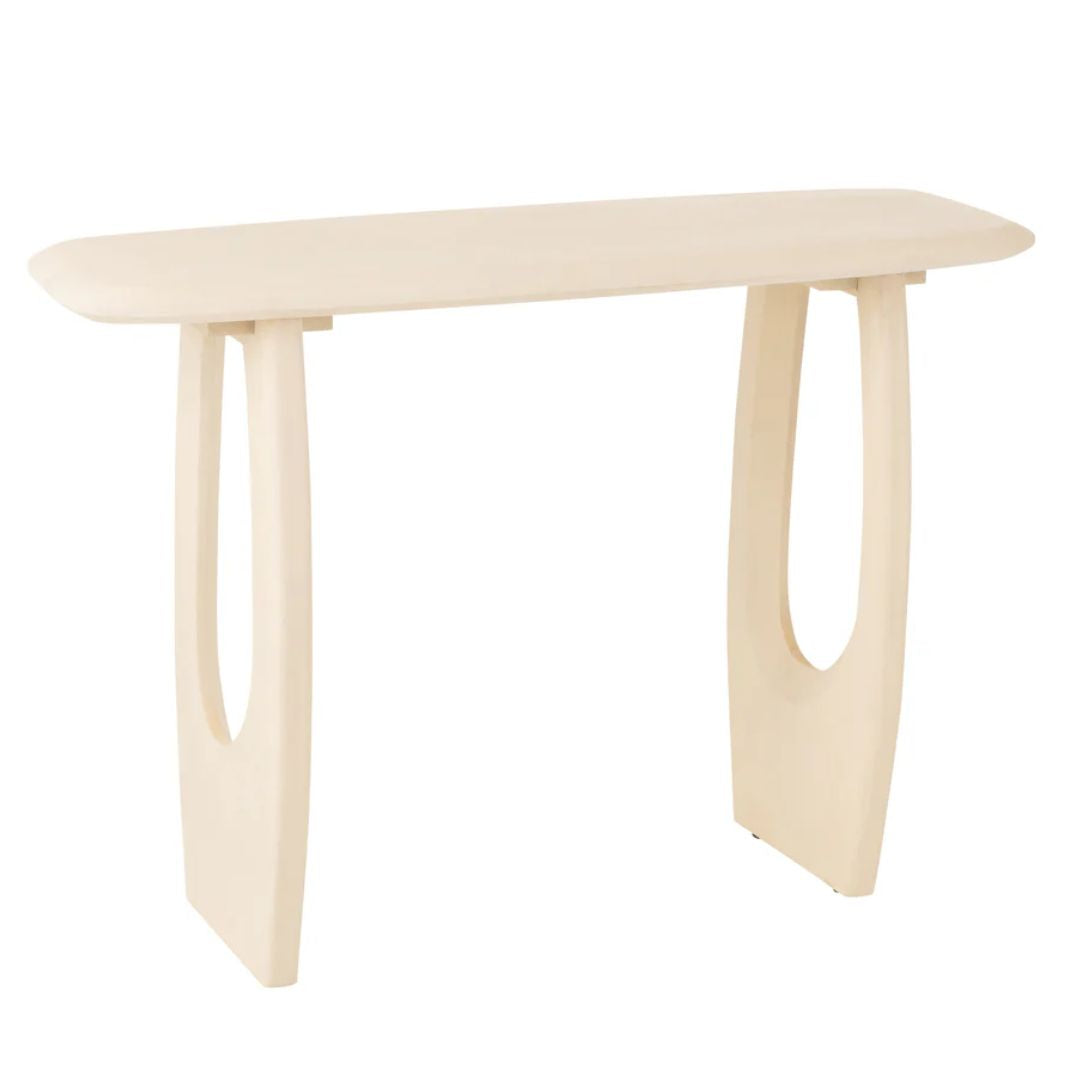 Console Mark Mango Hout Beige