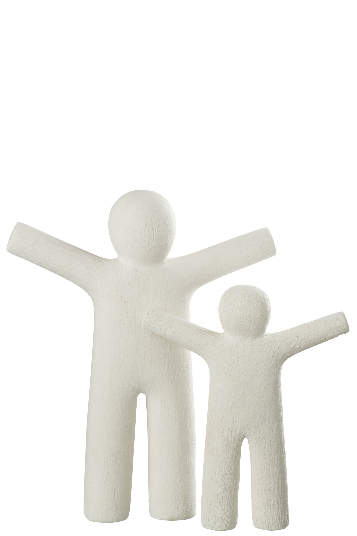 P'tit Maurice Ruwe Afwerking Poly Off White Groot
