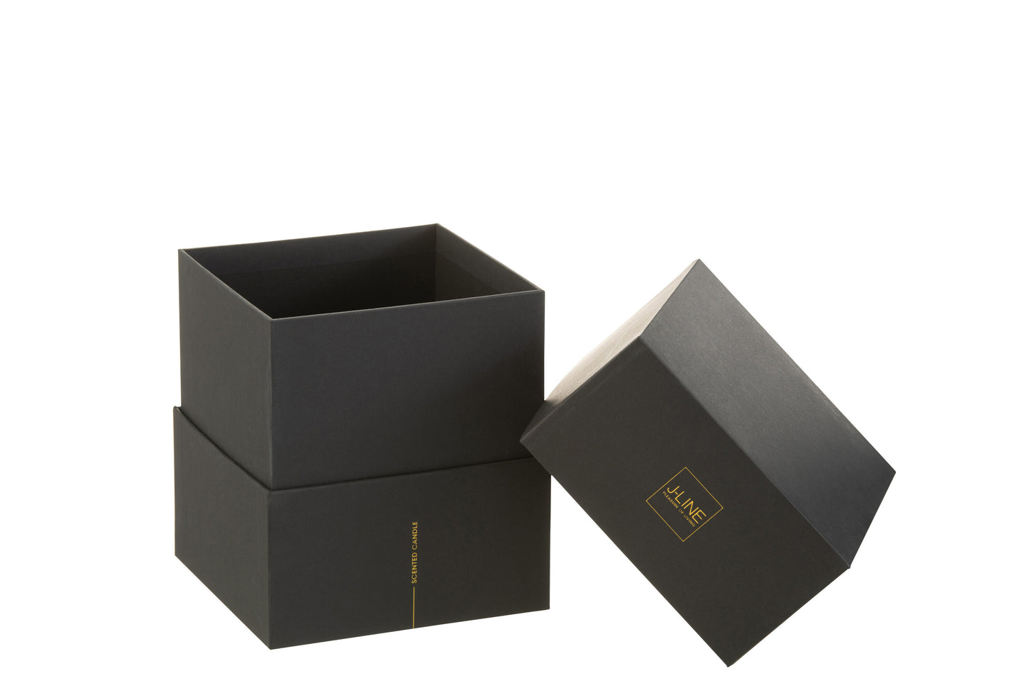 Geurende Kaars Noa Woody Aurora Bruin Medium-55H