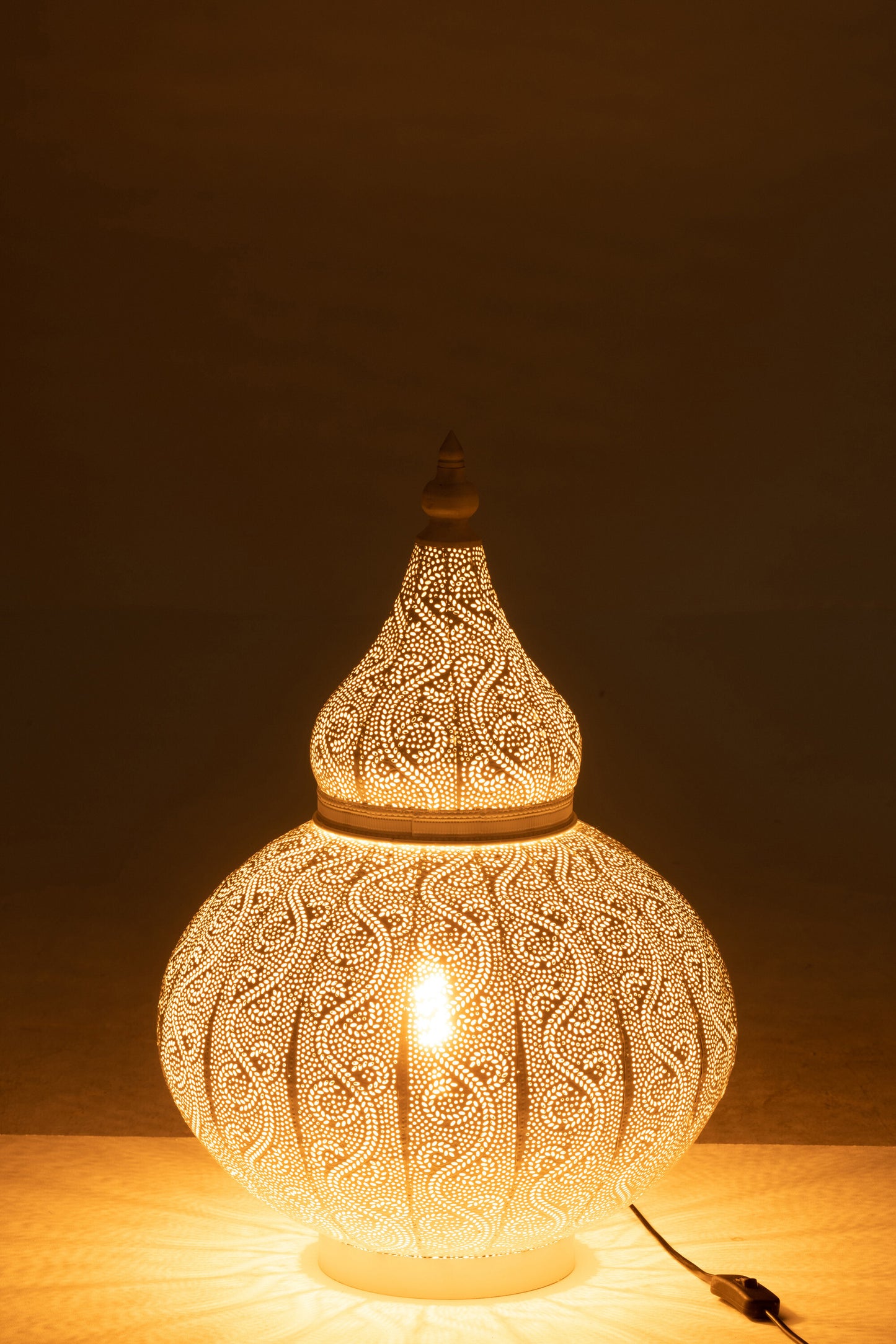 Lamp Aladin Metaal Wit Klein