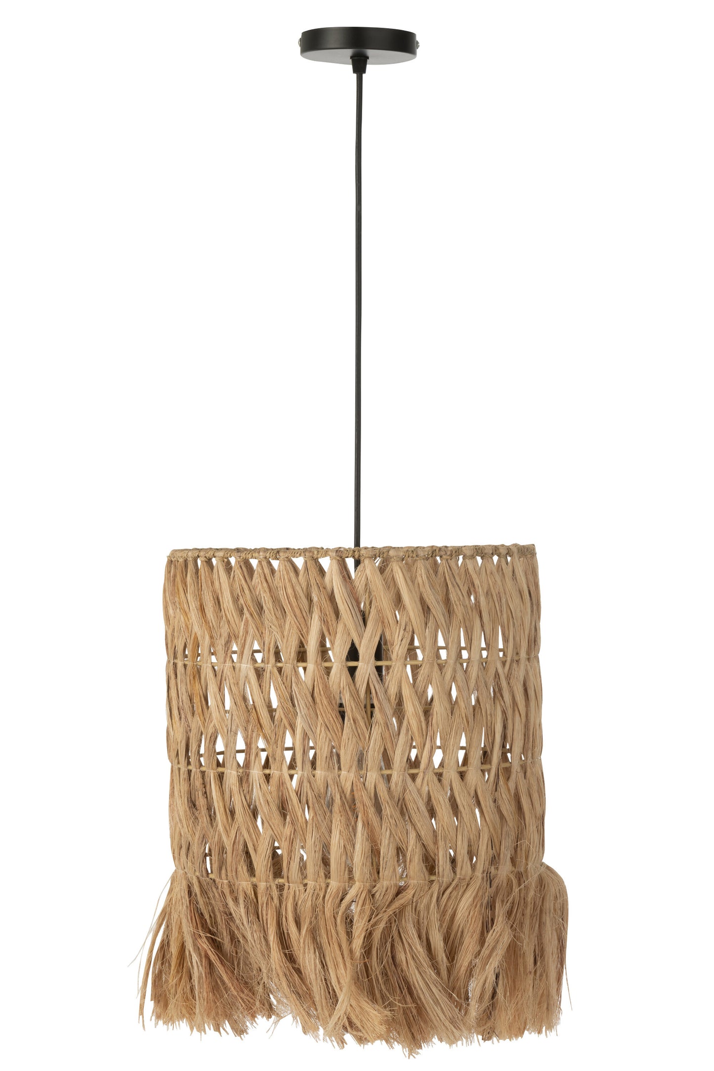 Hanglamp Bananenblad Naturel Cilindervorm