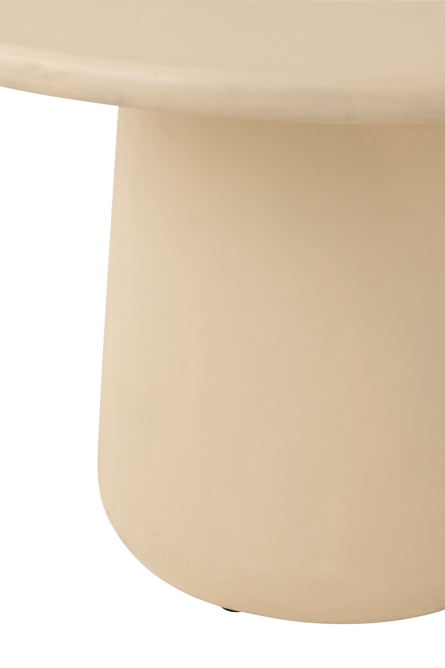 Eettafel van berken multiplex beige