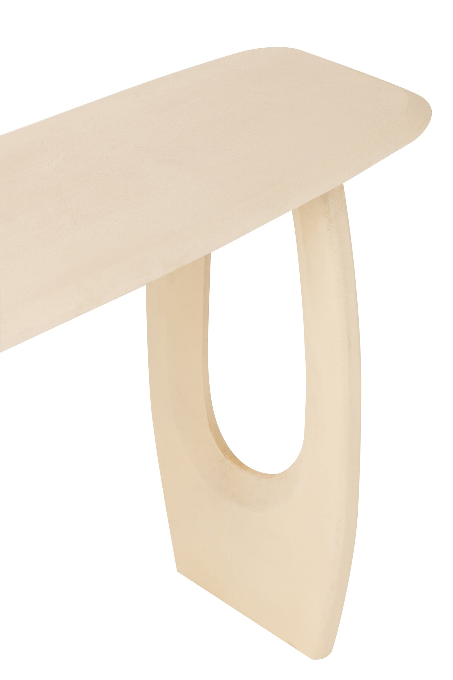 Console Mark Mango Hout Beige
