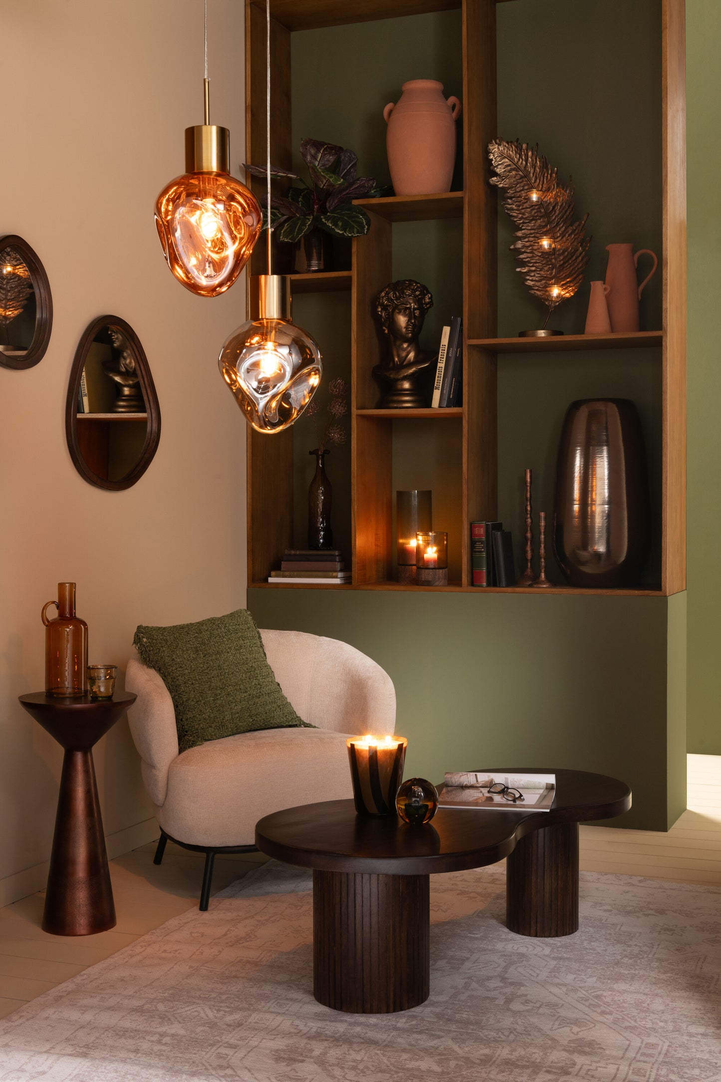 Salontafel Infinity Mangohout Bruin Klein