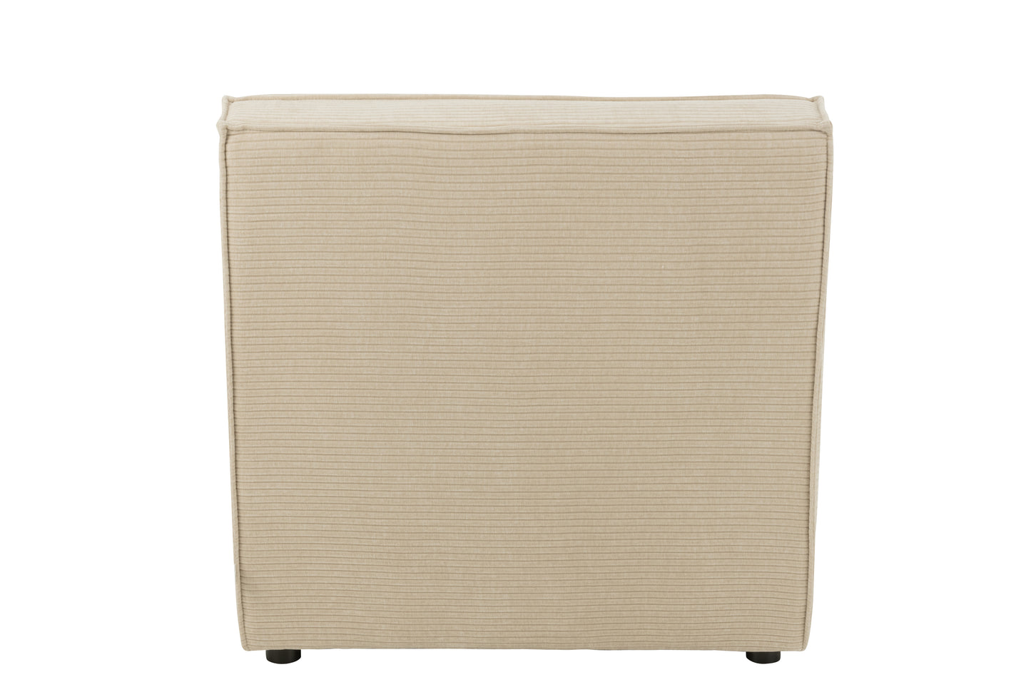 Zetel populierenhout/schuim beige