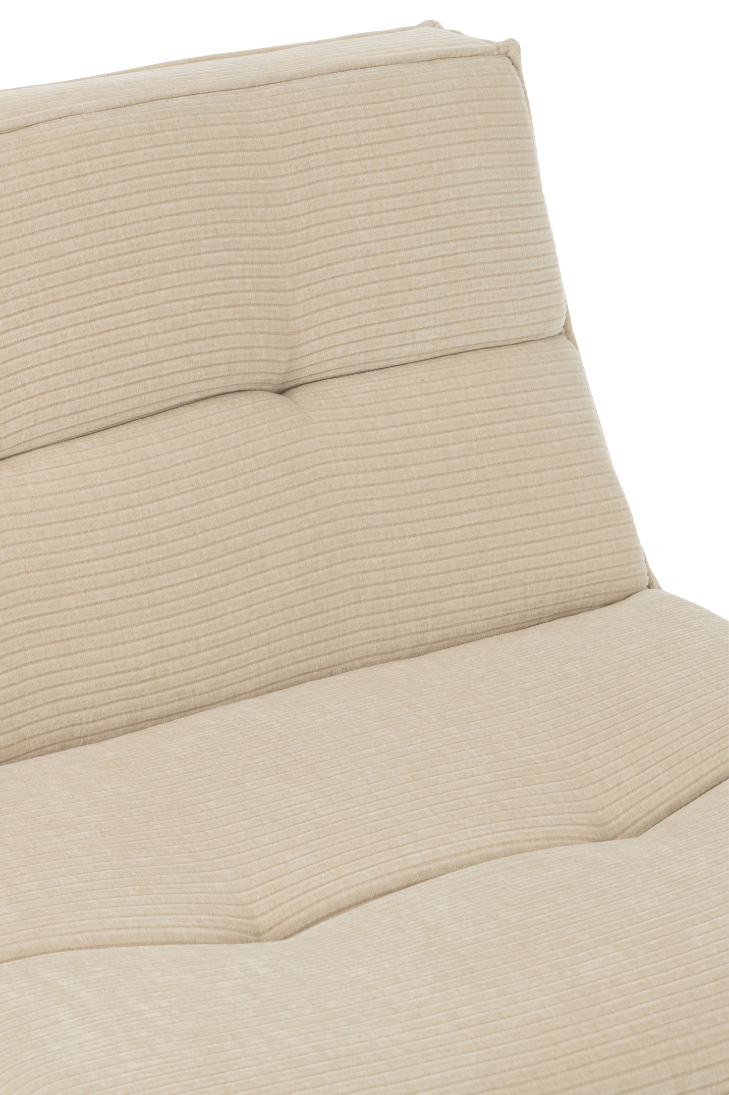 Zetel populierenhout/schuim beige