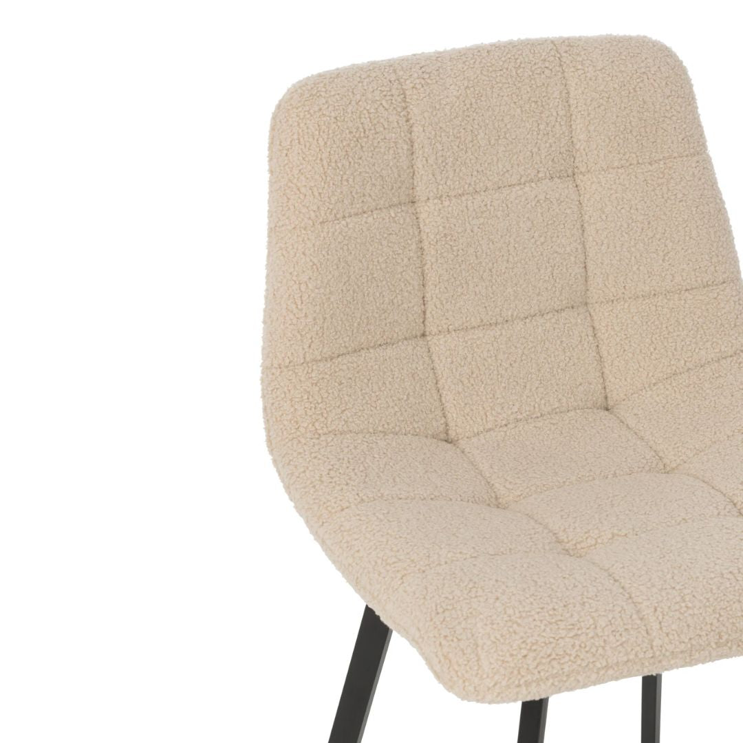 Barkruk Kent Metaal/Polyester Wit