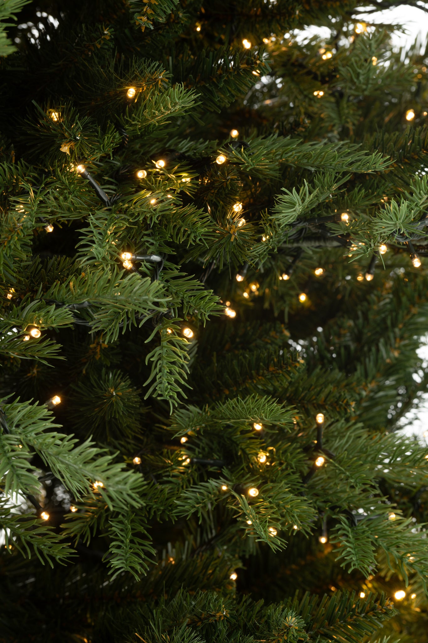 Kerstboom 3000 ledlampjes warm wit takken groen