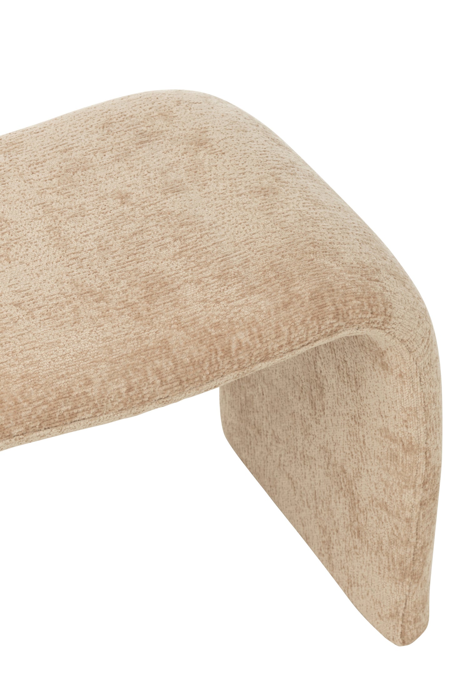 Kruk N Vorm Textiel Beige