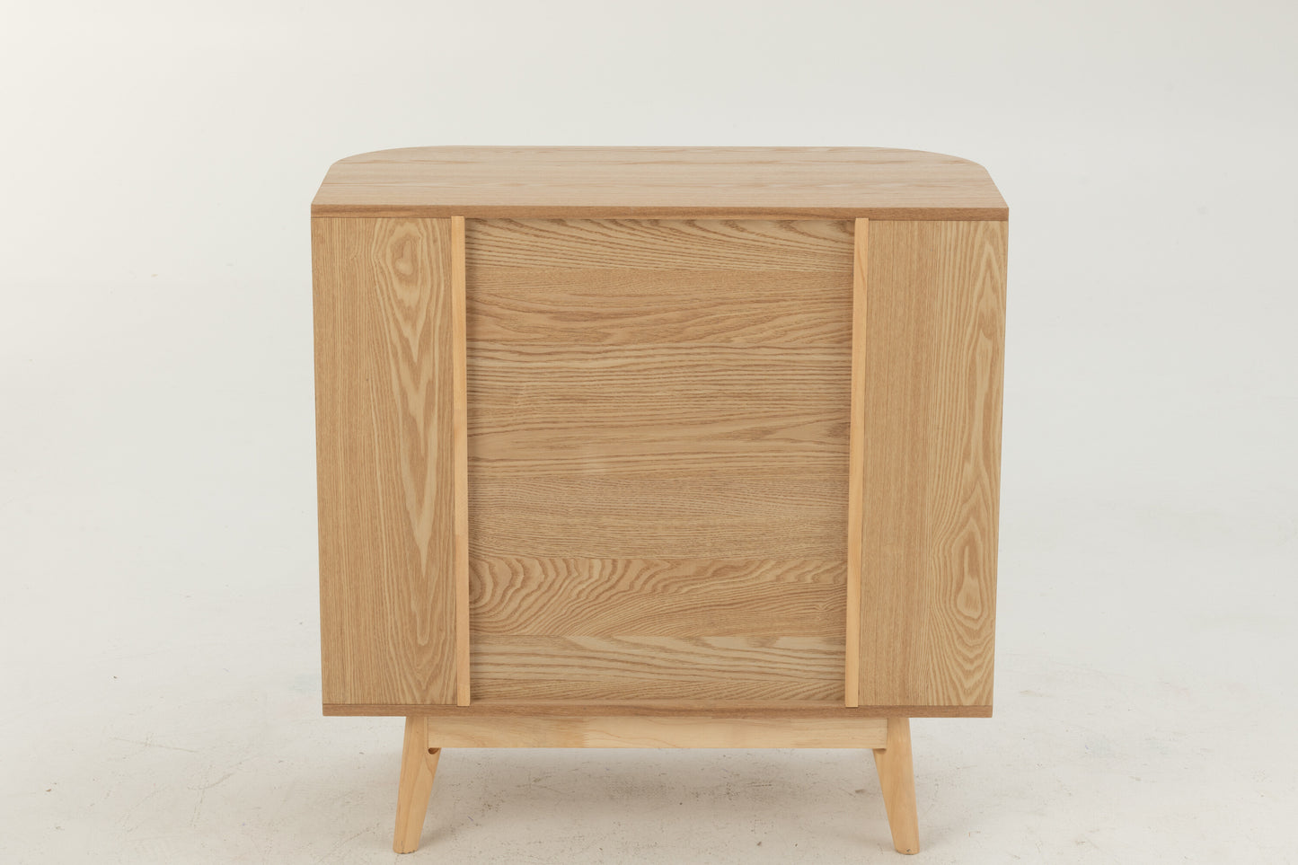 Kast Afgerond MDF/Dennenhout Natuurlijk Groot