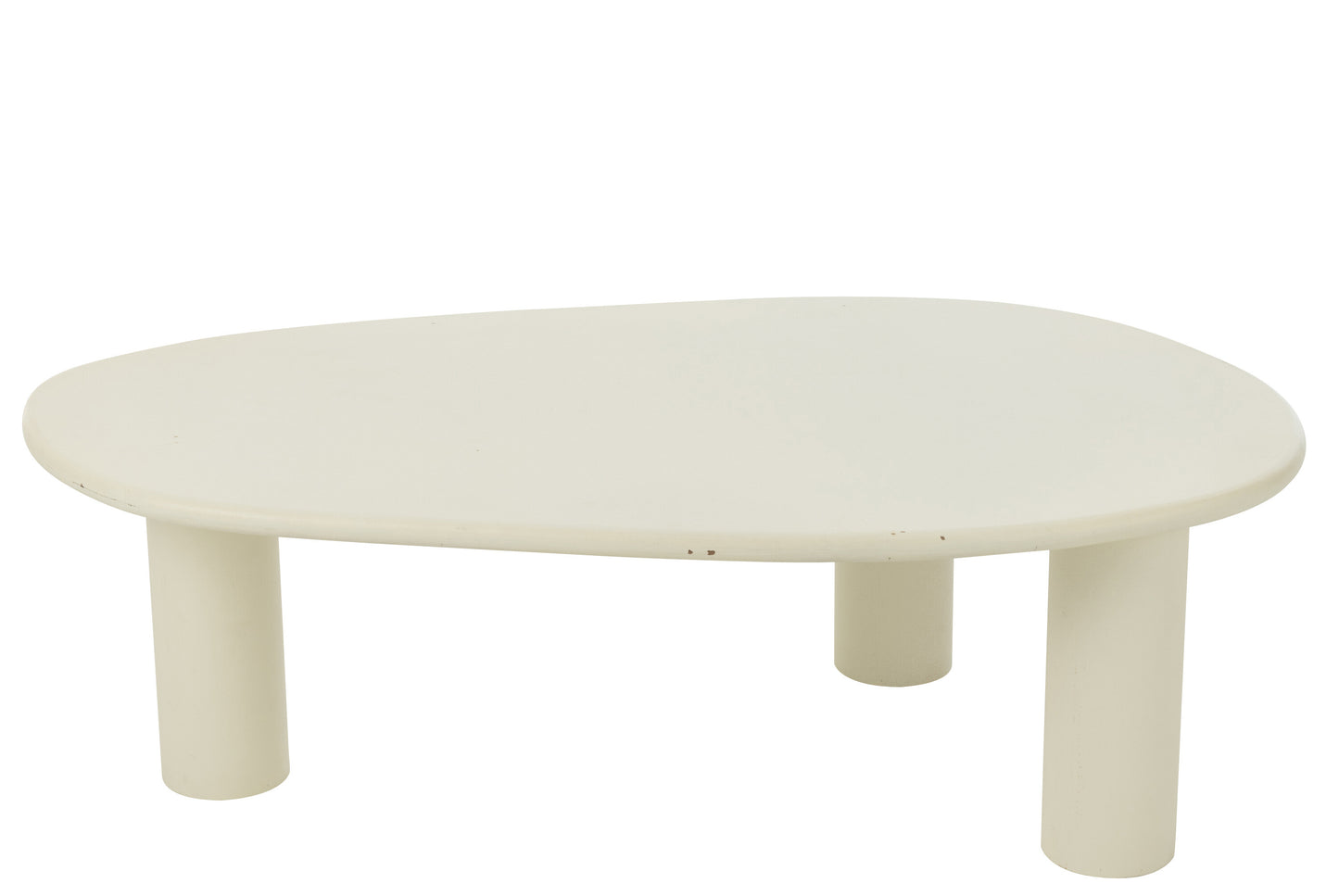 Bijzettafel Bali Mdf/Pvc Wit Groot