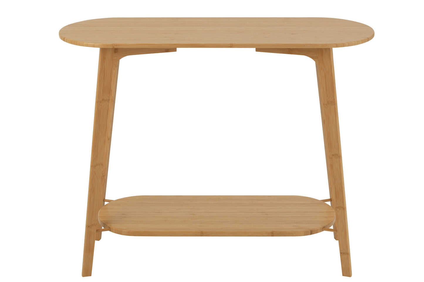 Console ovaal Bamboe Natuurlijk