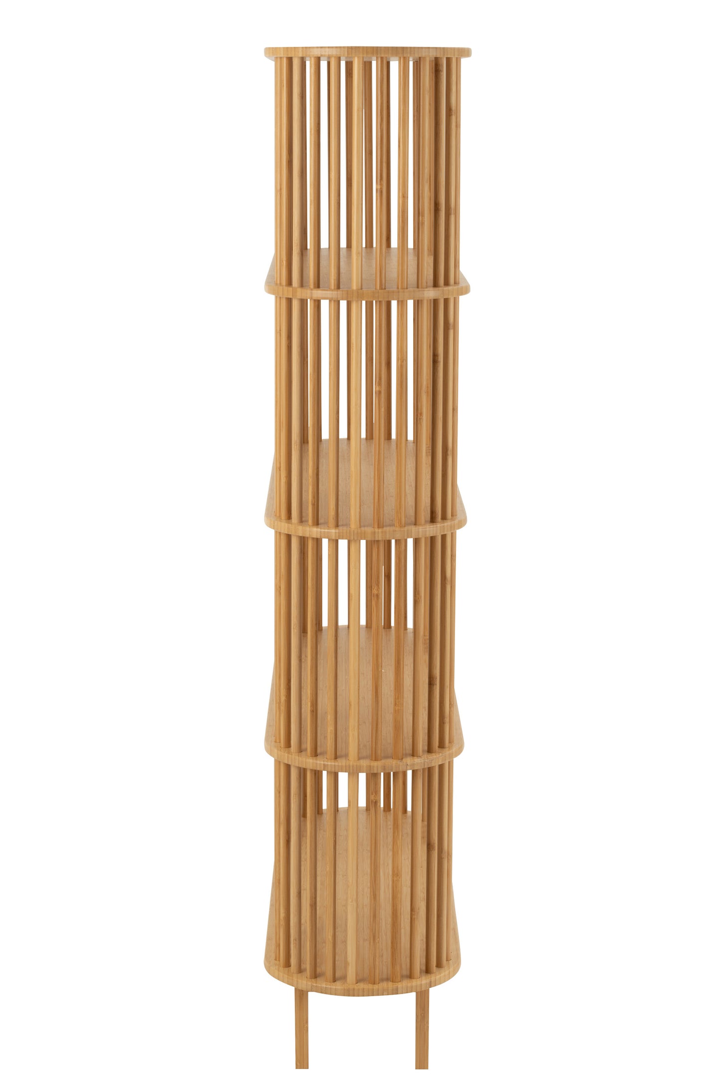 Kast van natuurlijk bamboe.