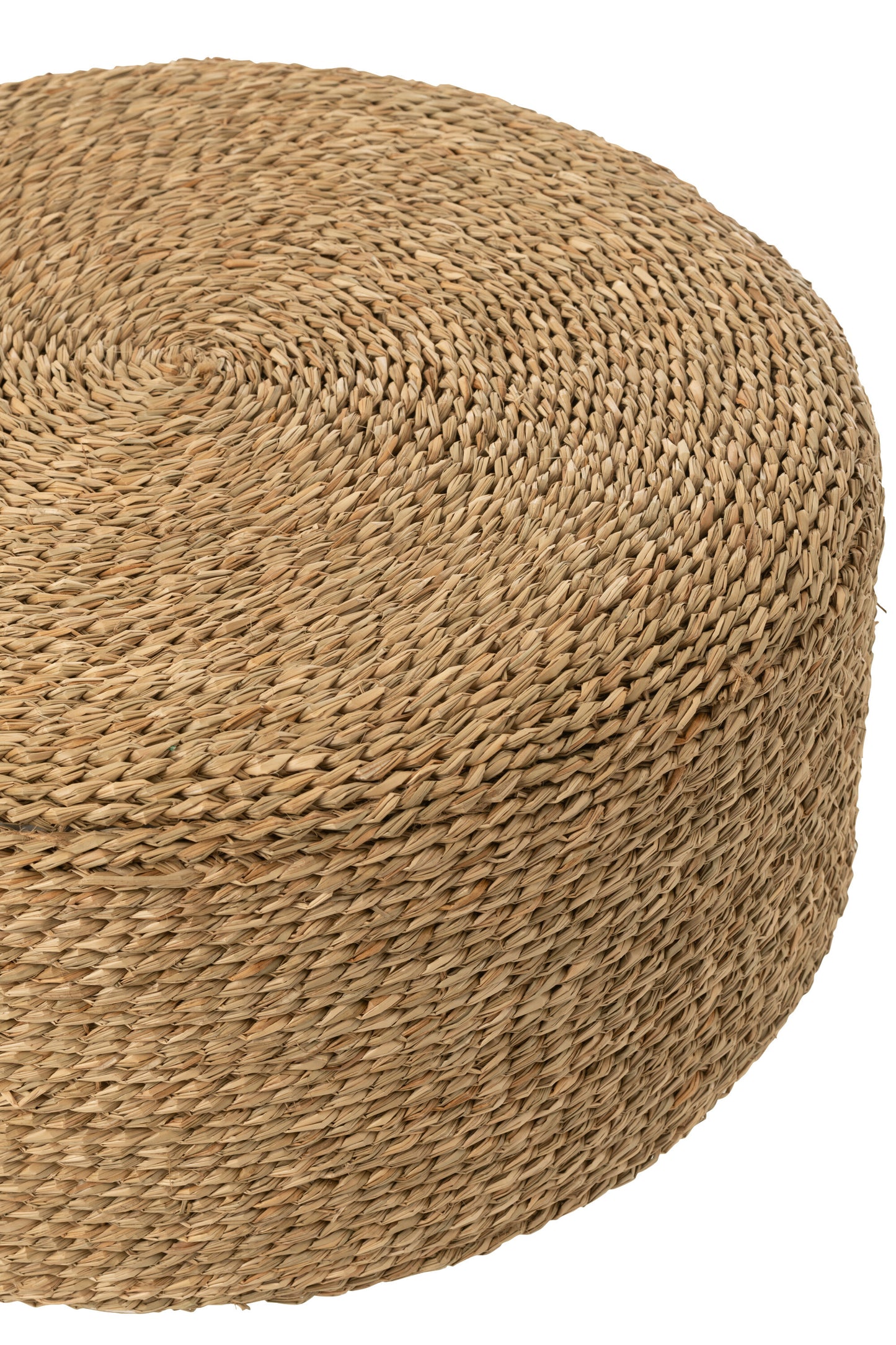 Pouf Ronde Zeegras Natuurlijk