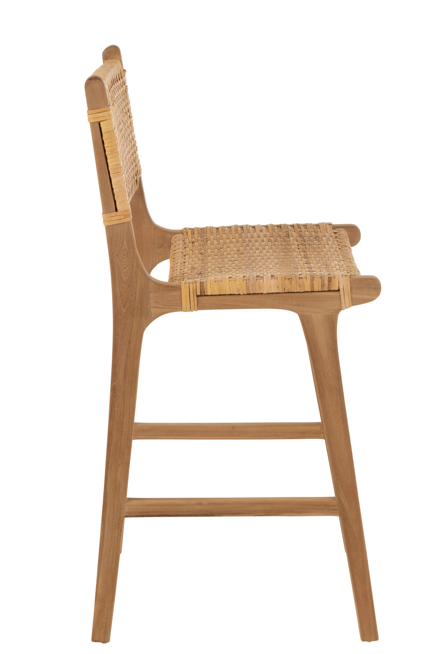 Barkruk Mona Rotan/Teak Natuurlijk