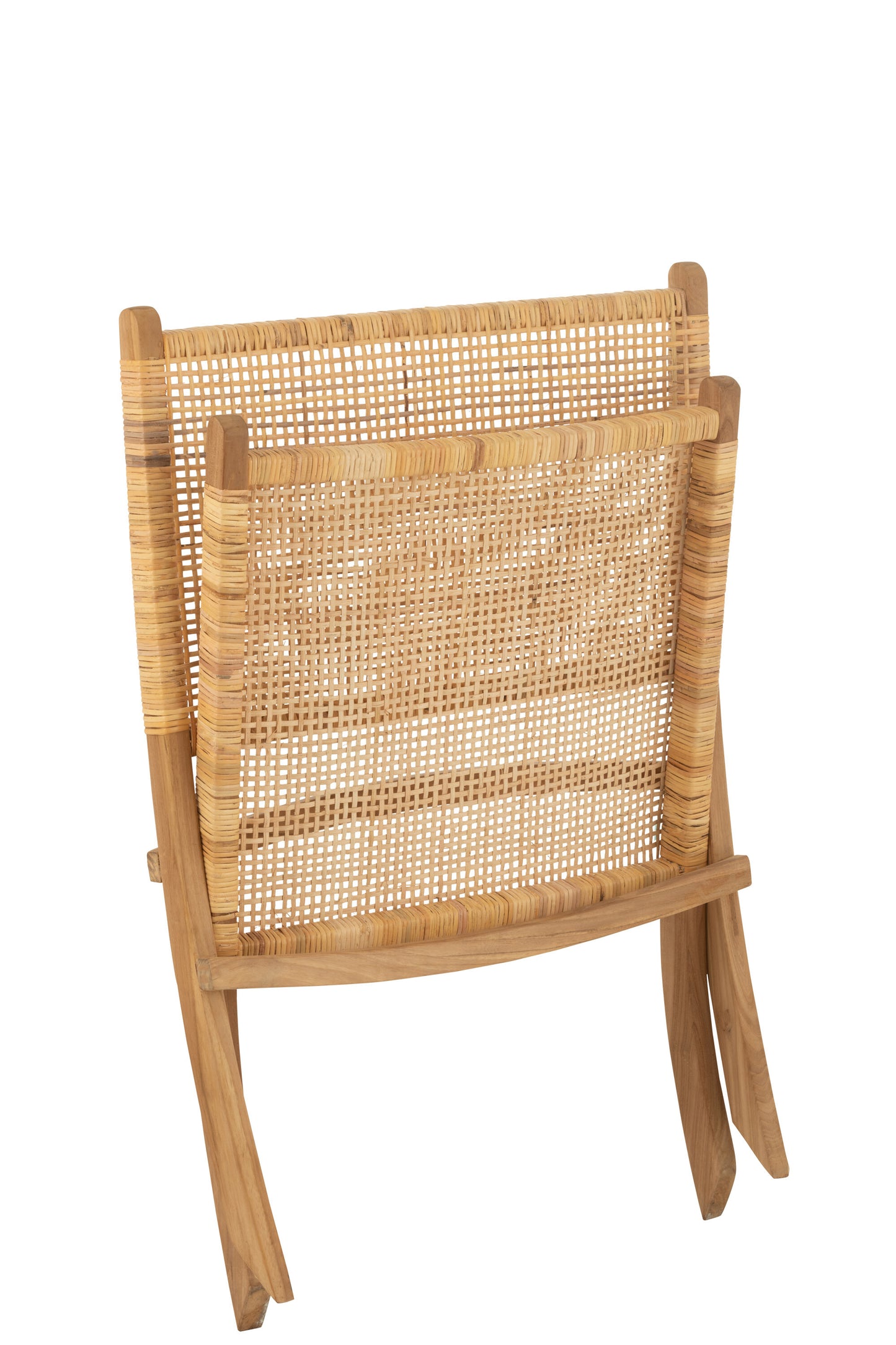 Vouwstoel Rotan/Teak Natuurlijk