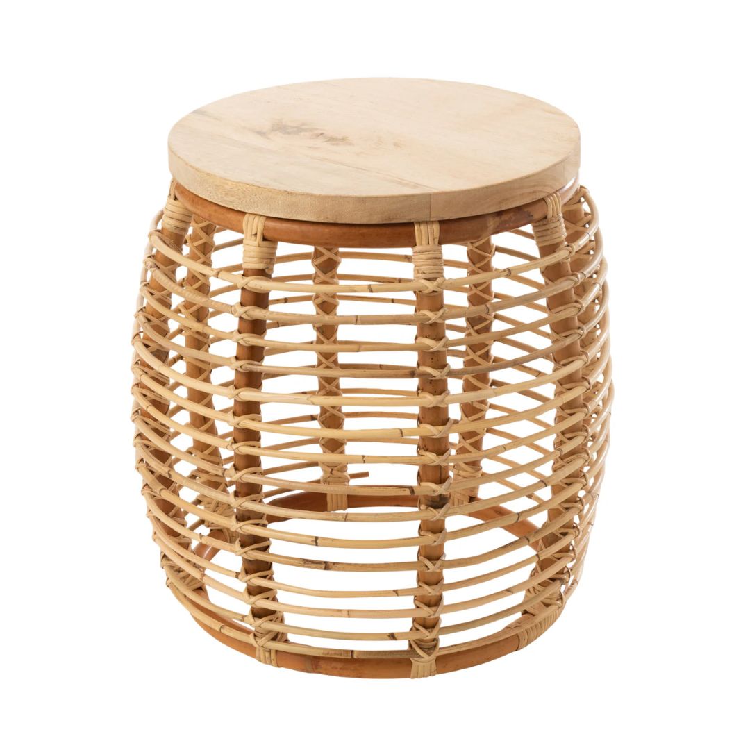 Bijzettafel Ana Rotan Natuurlijk
