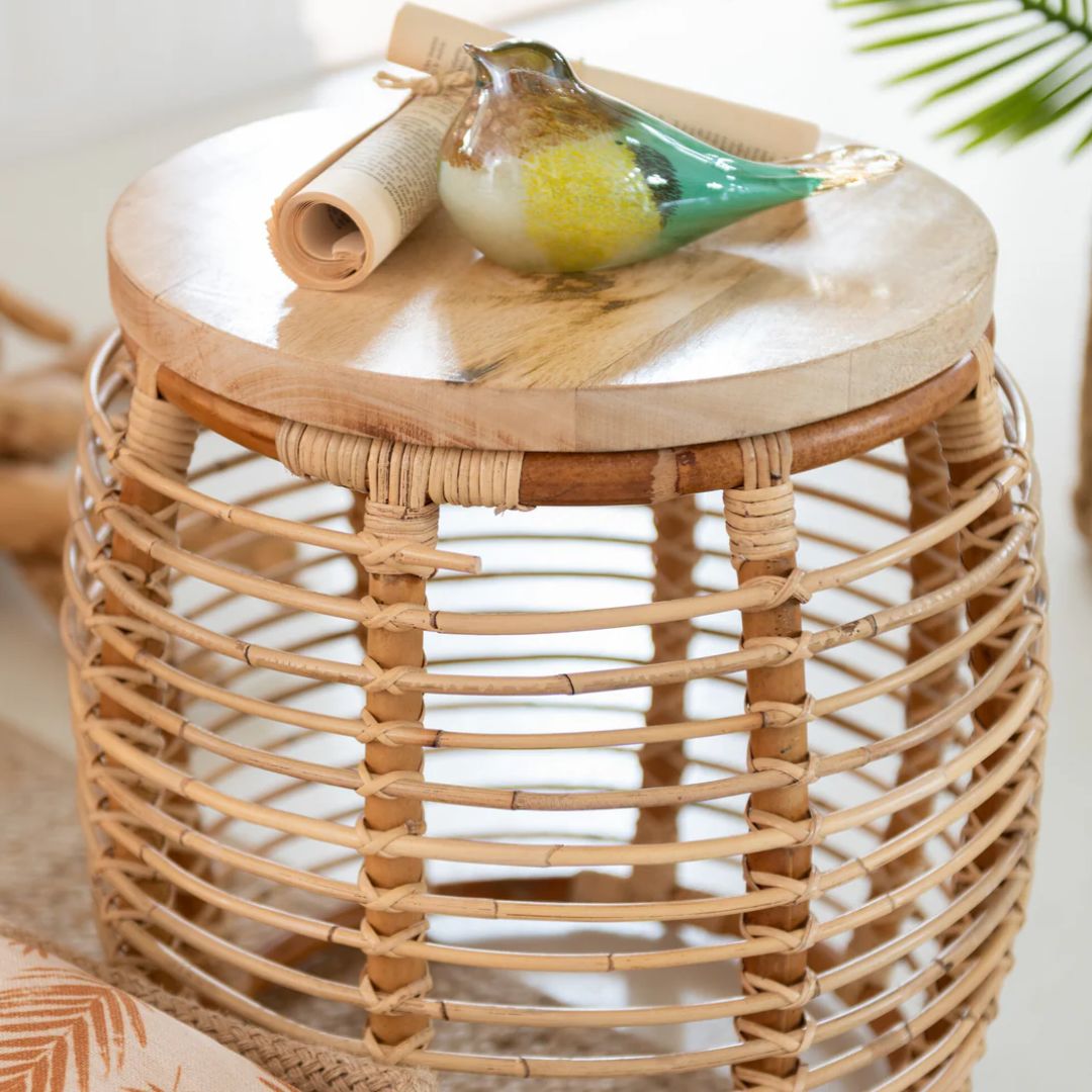 Bijzettafel Ana Rotan Natuurlijk