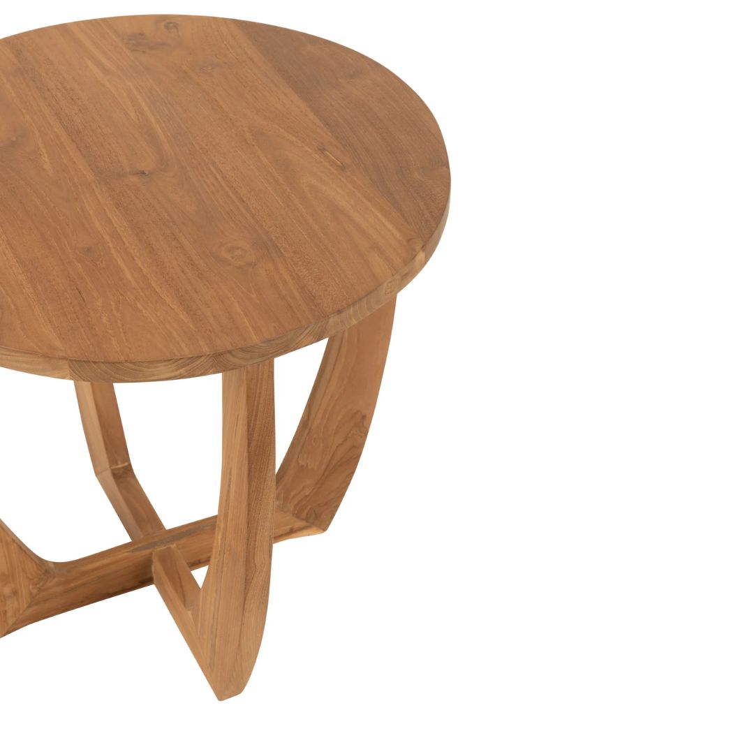 Bijzettafel Bruni Teak Natuurlijk