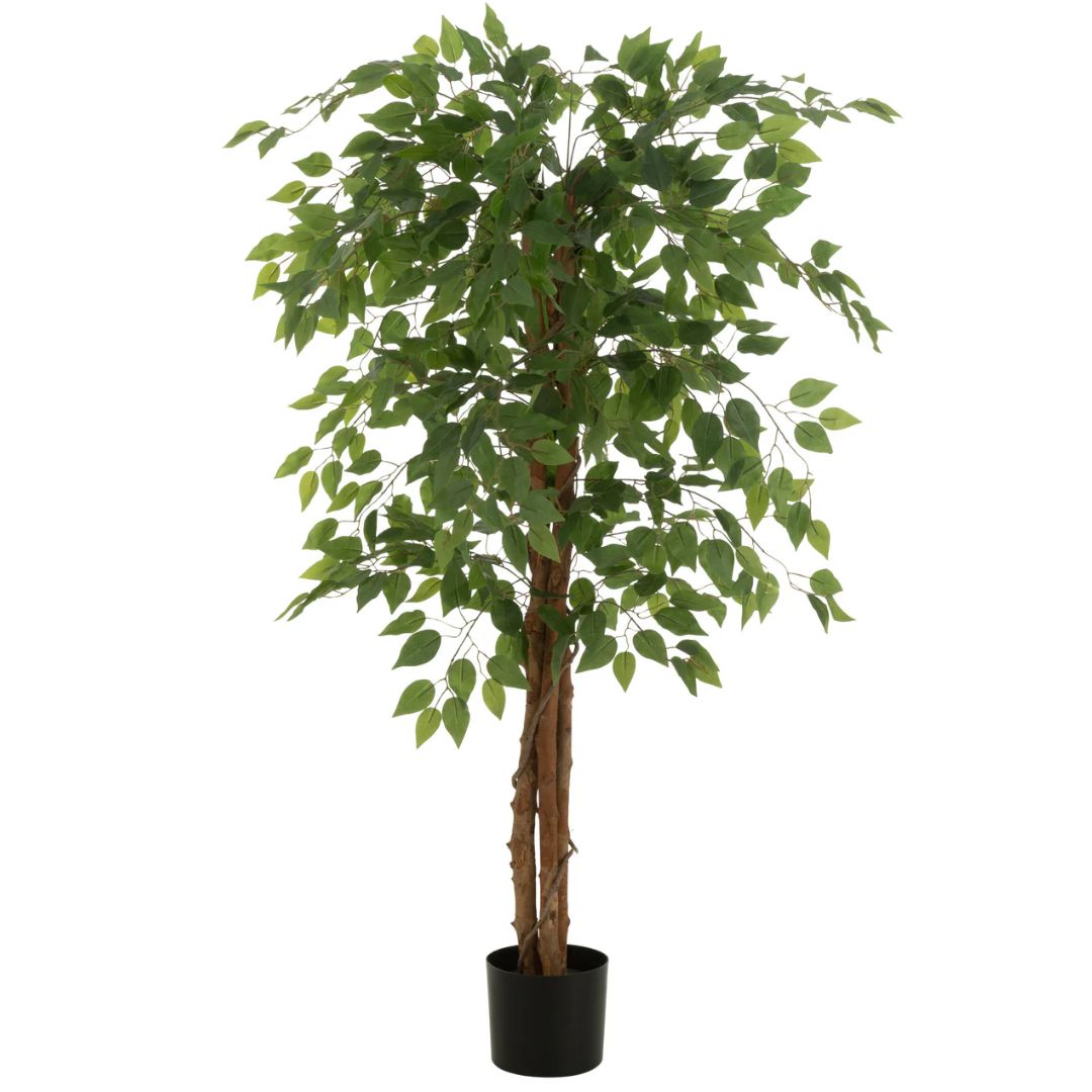 Ficusboom Pot Kunstmatig Helder Groen