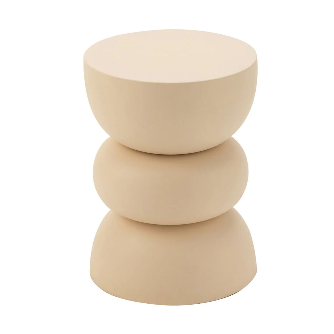 Bijzettafel Lise IJzer Beige