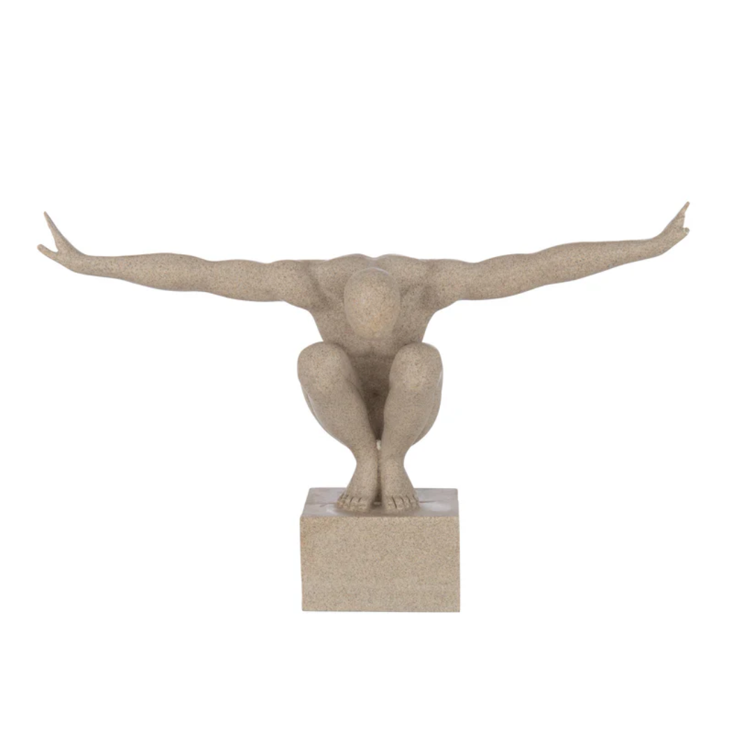 Sportman Op Base Marble Poly Sand Groot