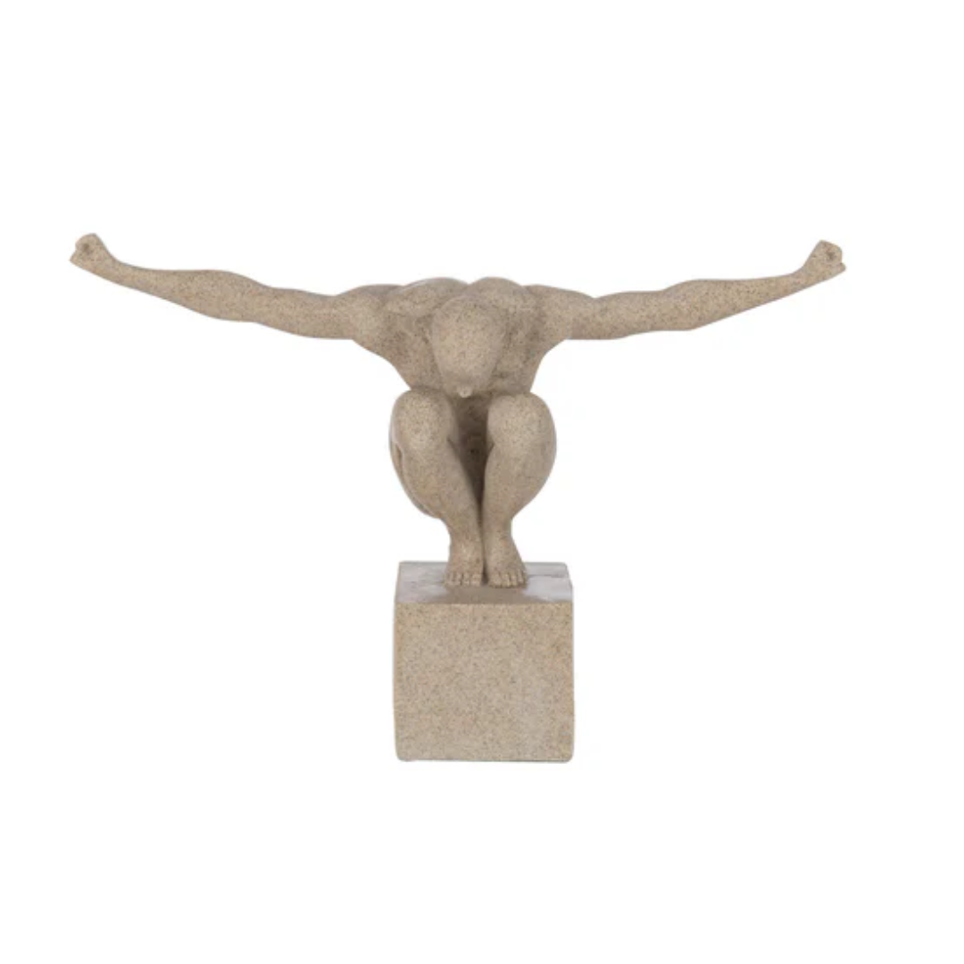 Sportman Op Base Marble Poly Sand Klein