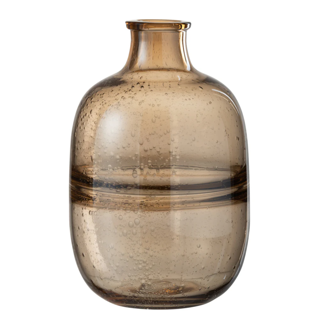 Vaas Ronde Richel Glas Amber Klein