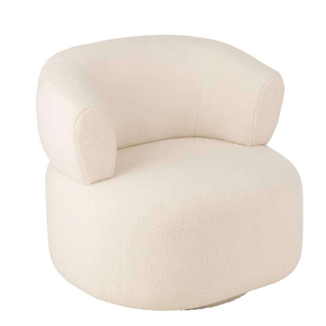 Lounge Stoel Universe Schuim/Stof Wit
