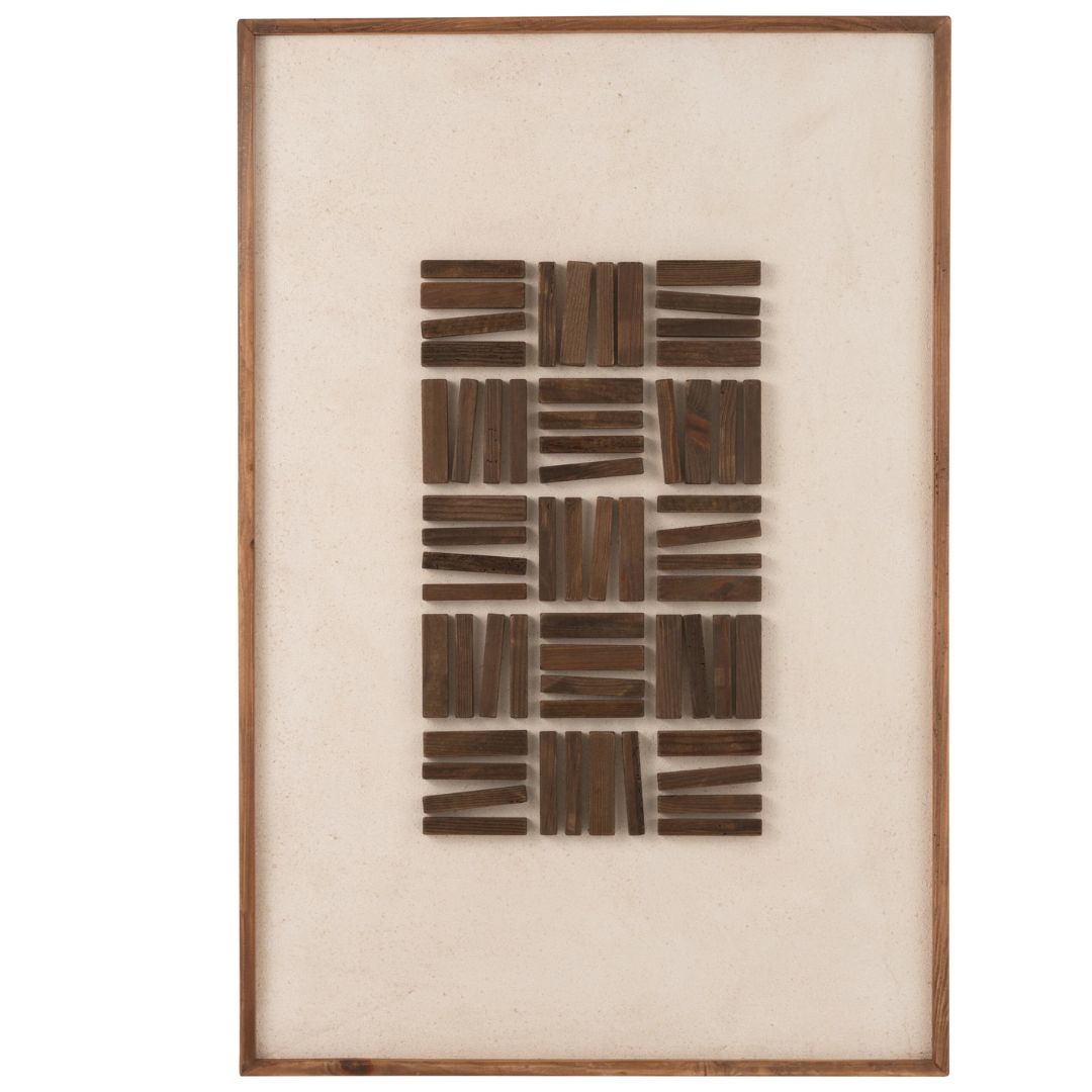 Muurdecoratie John grenenhout/canvas natuurlijk