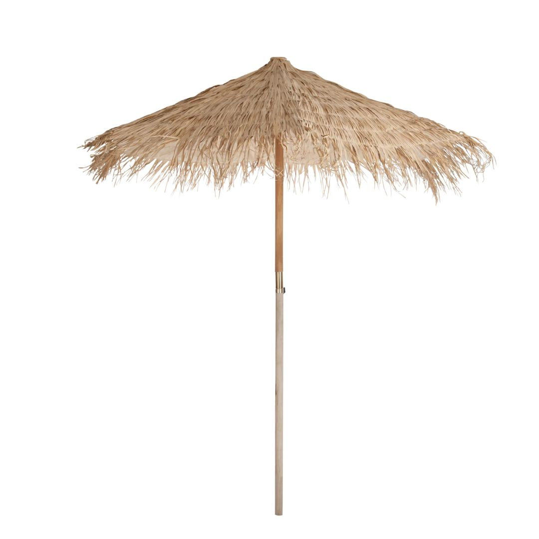 Parasol Riet Natuurlijk Groot
