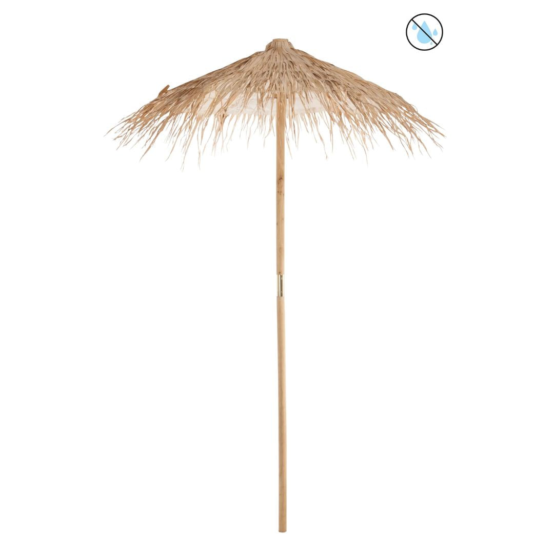 Parasol Riet Natuurlijk Klein