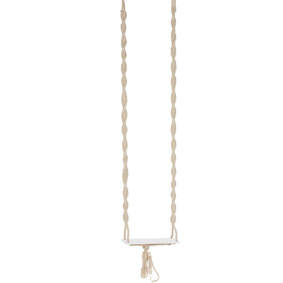 Schommelset Boho Katoen/Hout Beige