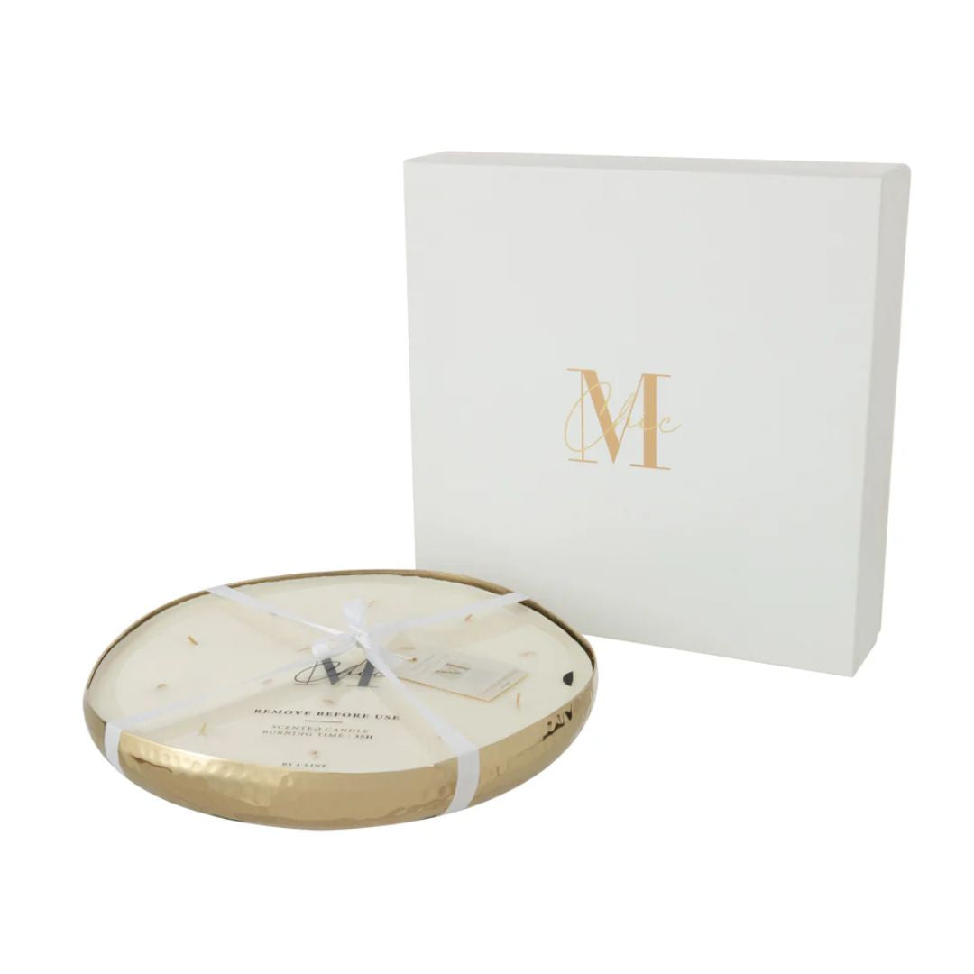 Geurkaars Livia Metaal Goud X-Large