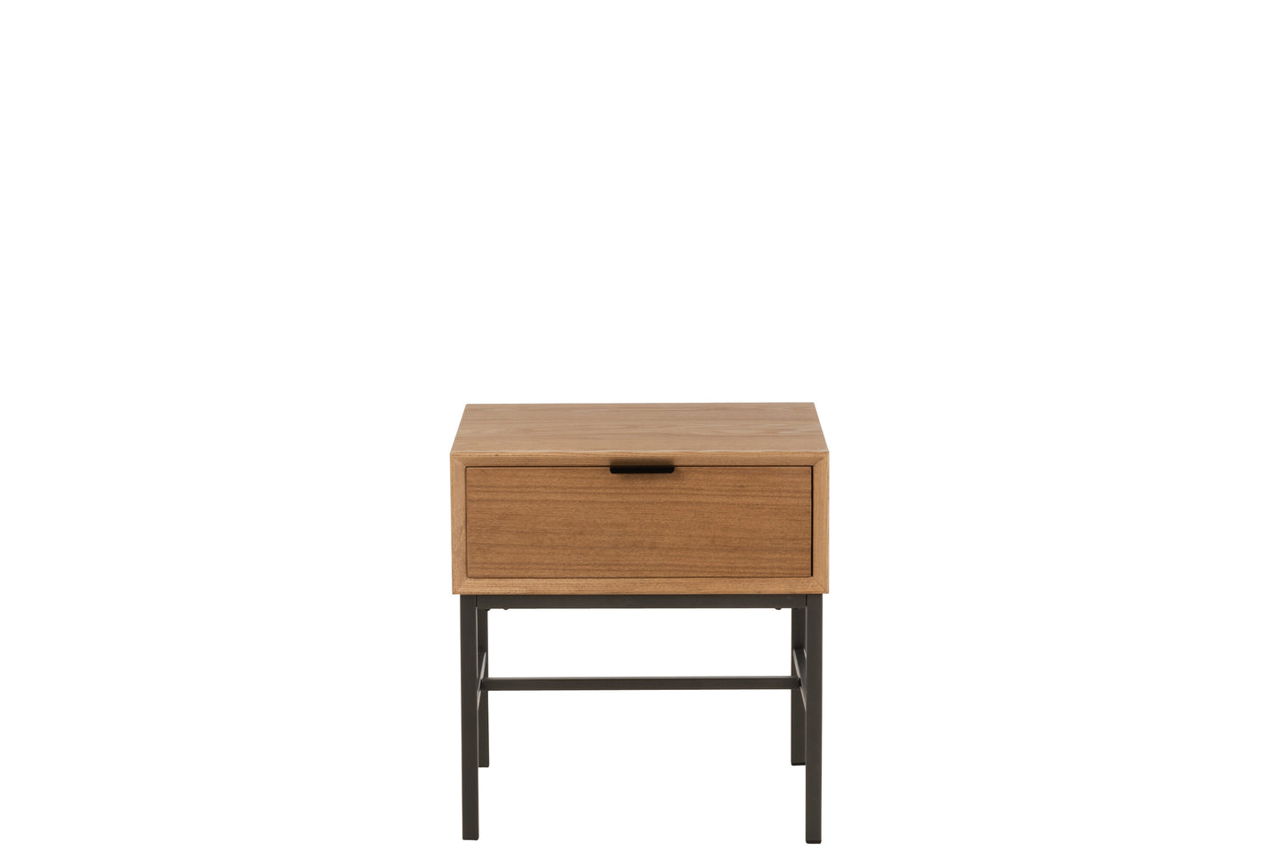 Sidetable Op Basis Van Hout/Metaal Natuurlijk
