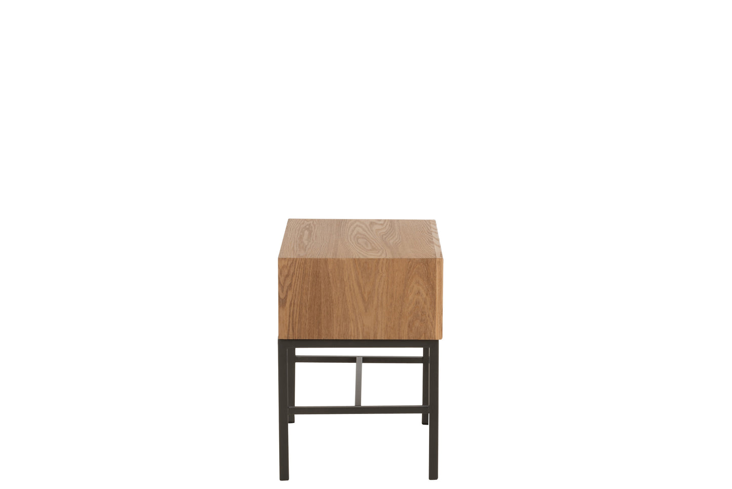 Sidetable Op Basis Van Hout/Metaal Natuurlijk