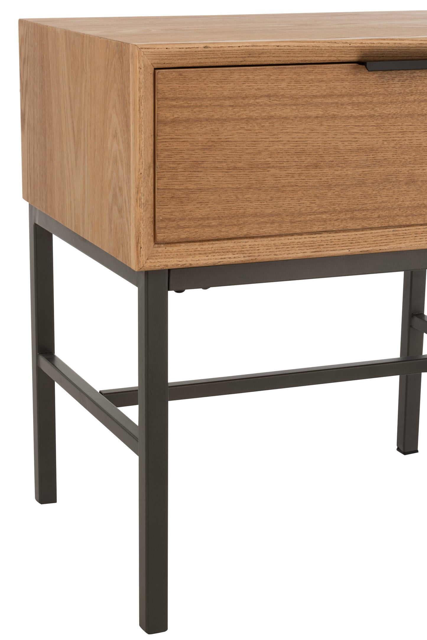 Sidetable Op Basis Van Hout/Metaal Natuurlijk