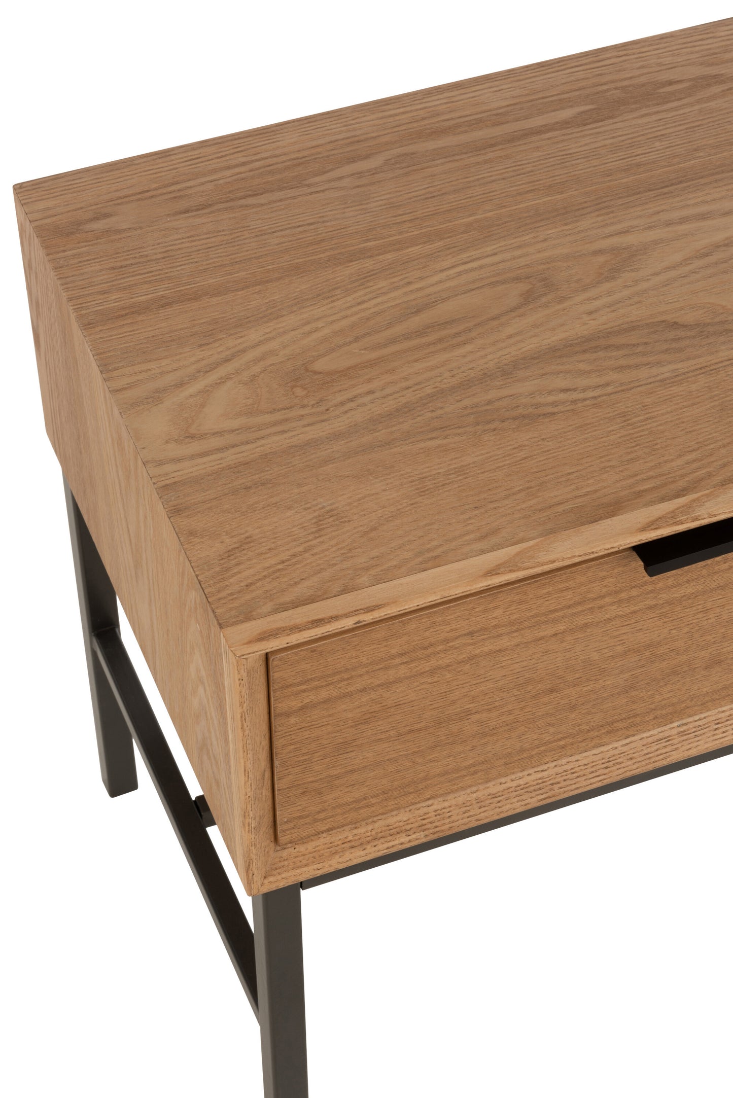 Sidetable Op Basis Van Hout/Metaal Natuurlijk