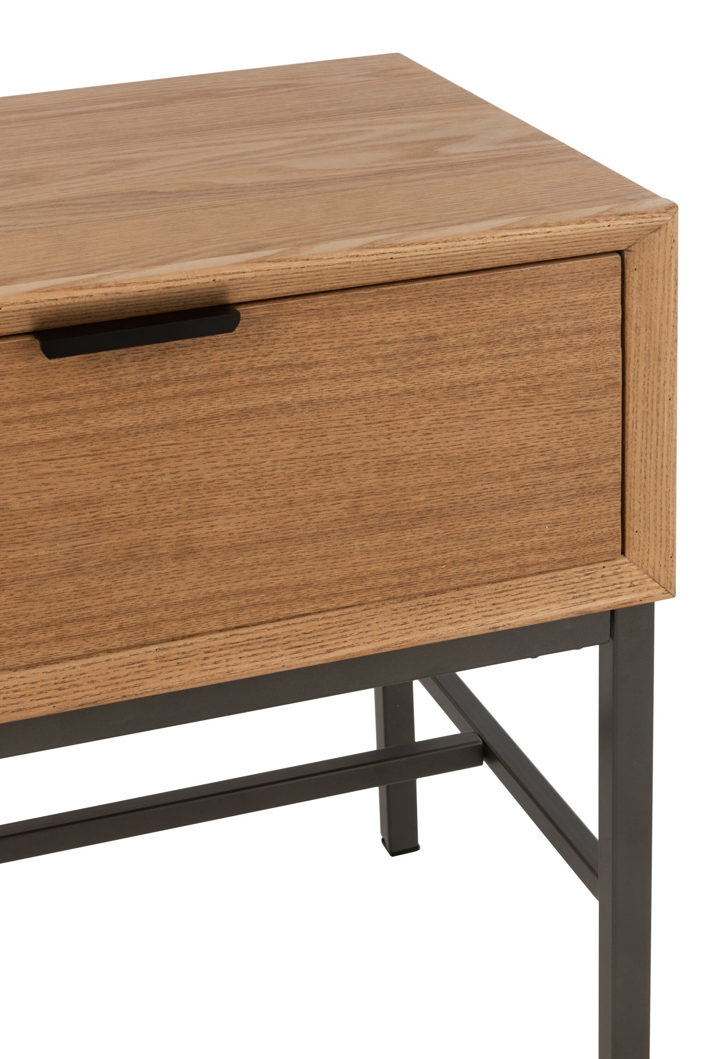 Sidetable Op Basis Van Hout/Metaal Natuurlijk