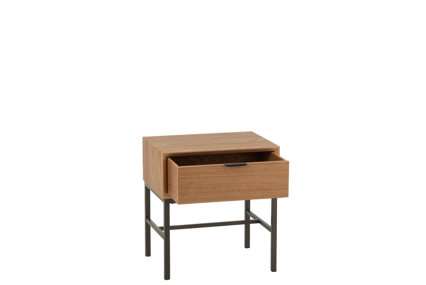 Sidetable Op Basis Van Hout/Metaal Natuurlijk