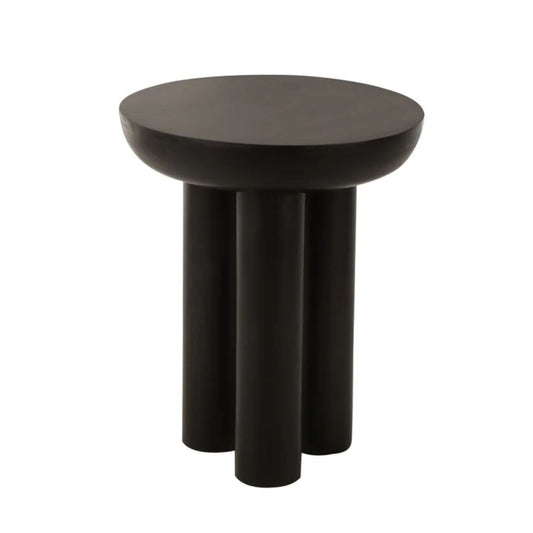 Bijzettafel Trio Mangohout Zwart