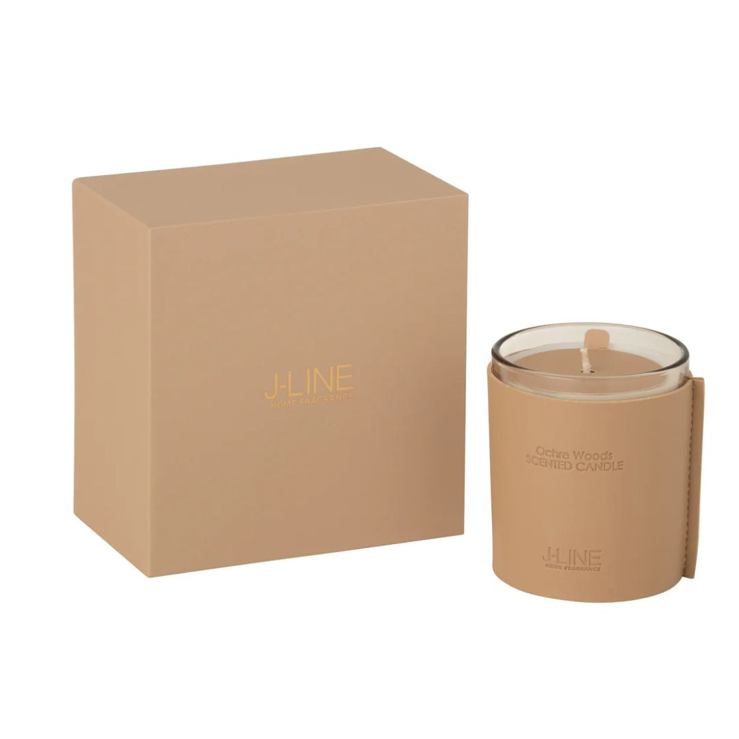 Geurkaars Leer Bruin-40 Uur