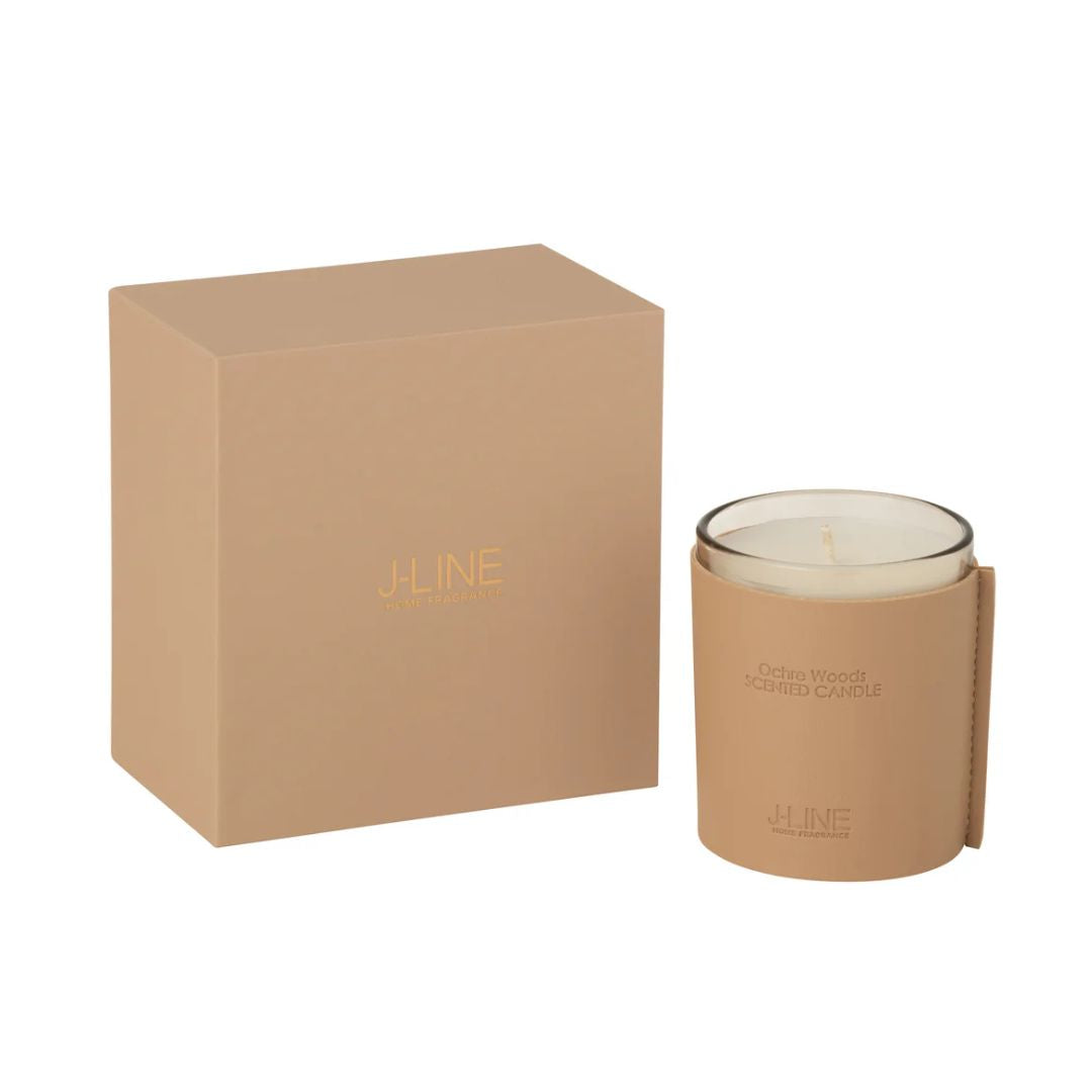 Geurkaars Leer Bruin-40 Uur