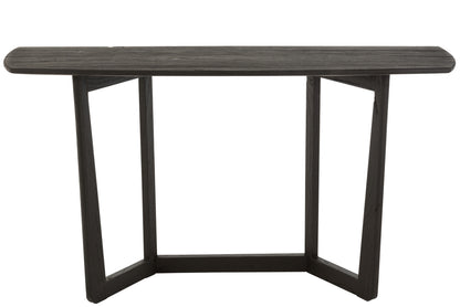 Consoletafel Maty Exotisch Hout Zwart
