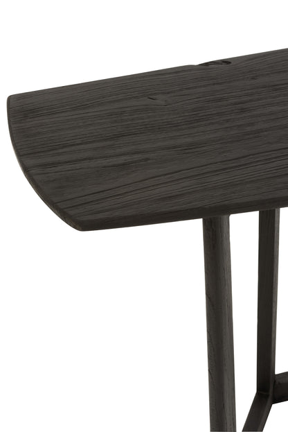 Consoletafel Maty Exotisch Hout Zwart