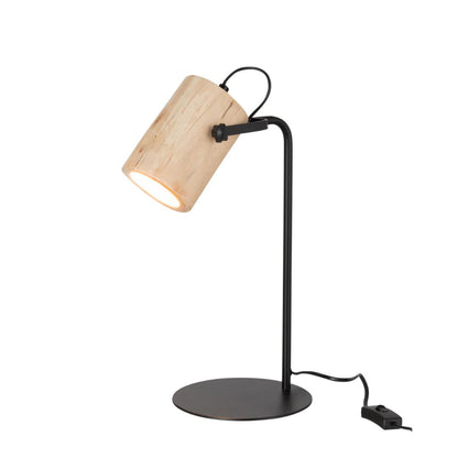 Bureaulamp Silas Berangan Hout Natuurlijk
