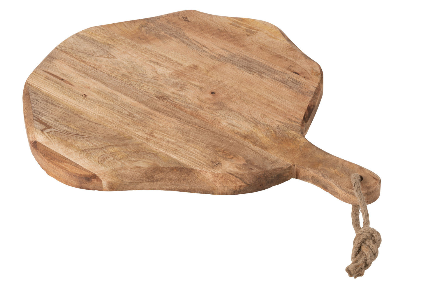 Snijplank rond biologisch hout